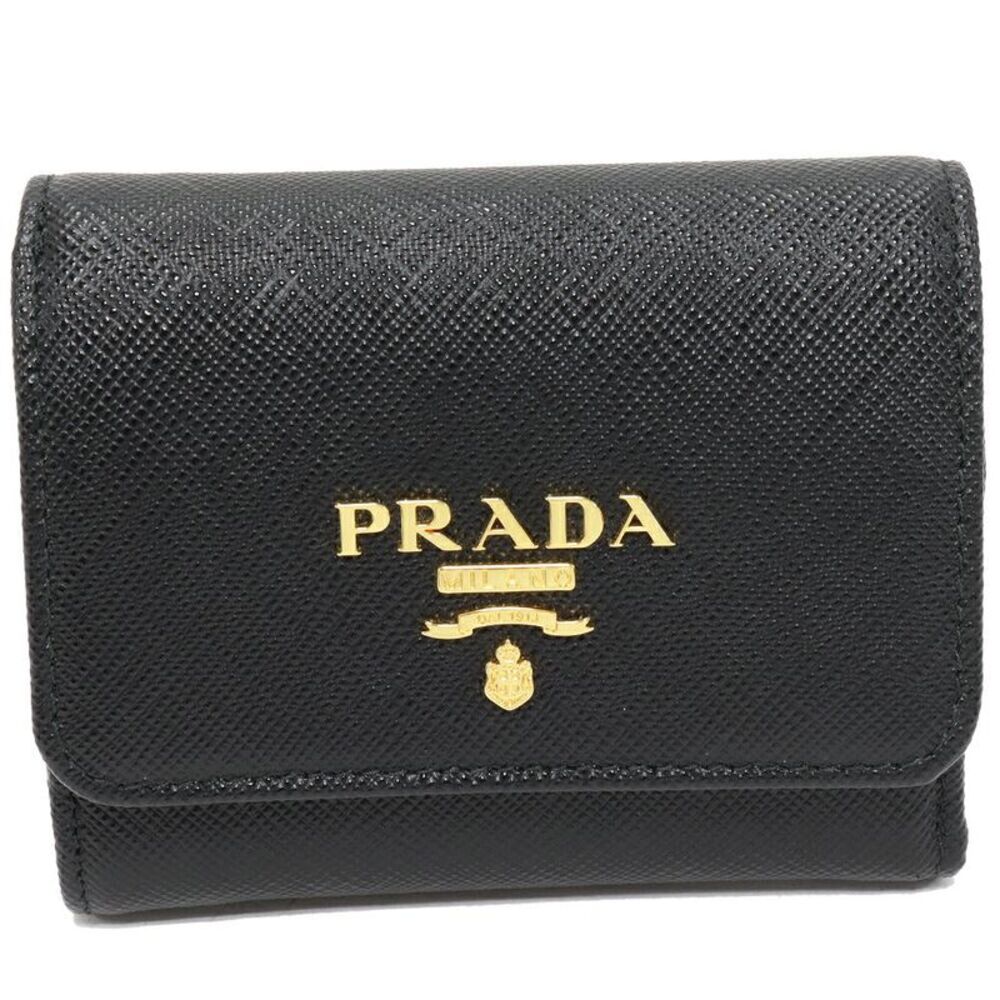 Prada 1MH043 Saffiano Compact Wallet